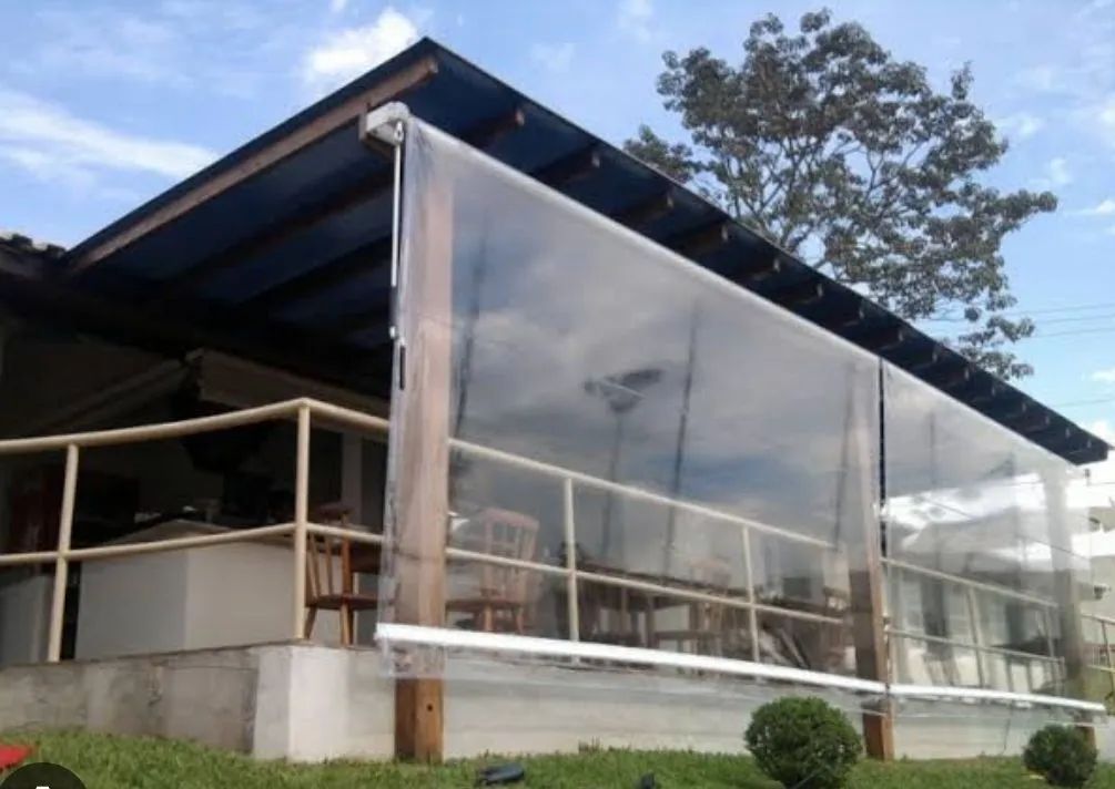 Toldo cortina diversas cores - Foto 3