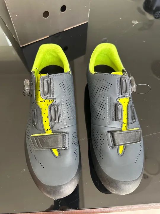 Sapatilha Ciclismo MTB Fizik X5 Terra Impecável carbono  - Foto 3