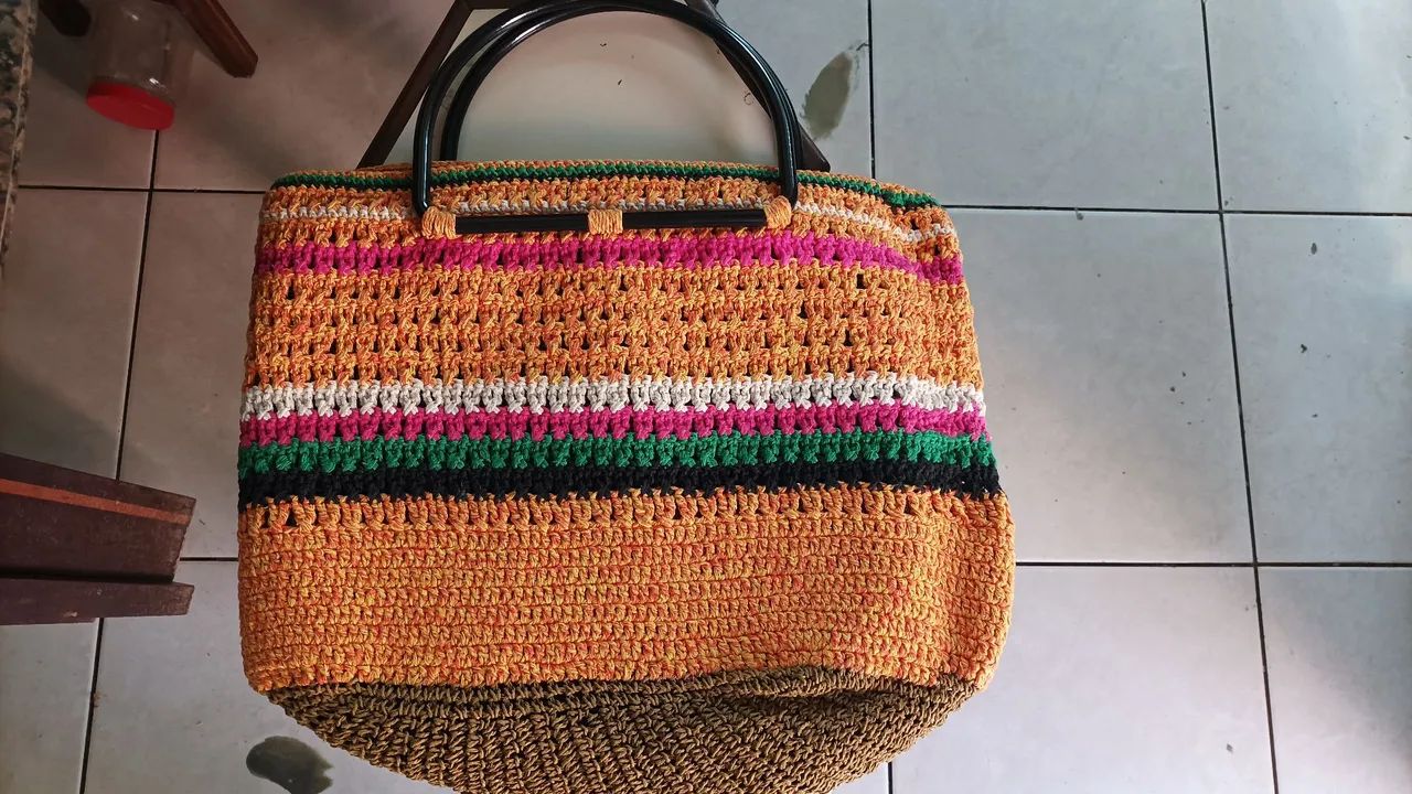 Bolsa de crochê 