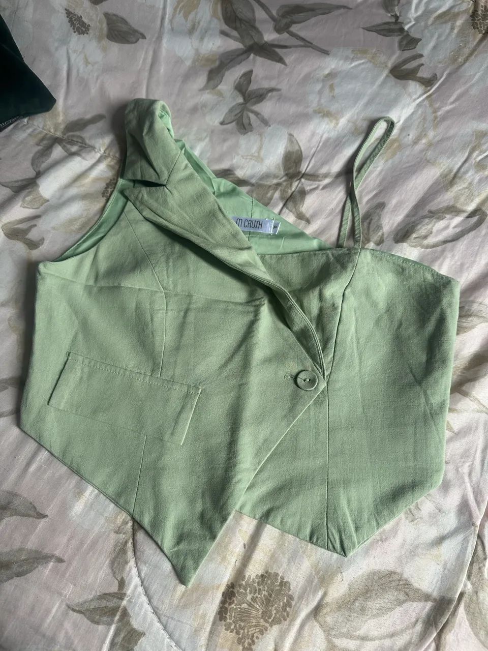 Conjunto feminino de linho