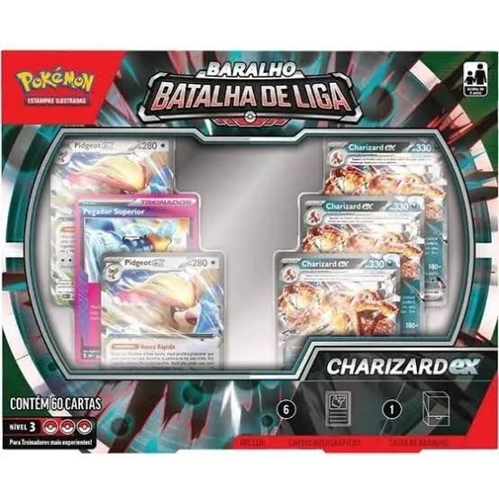 Deck de Batalha de Liga Charizard EX - Pokémon TCG