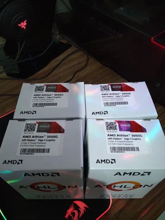 Processador Amd Athlon 3000G AM4 Novo Lacrado - Foto 2