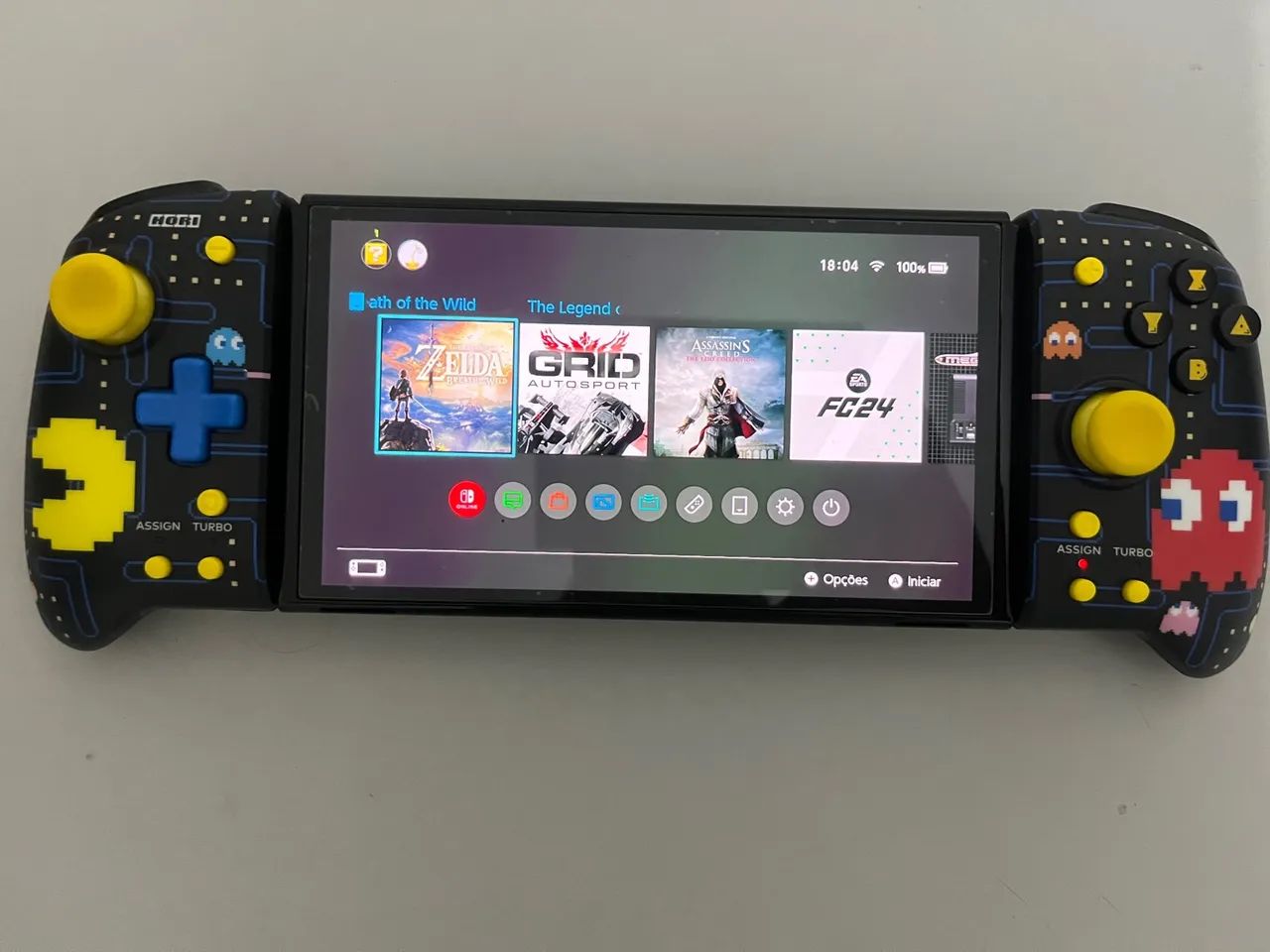 Console Nintendo Switch oled bundle do Super Smash Bros usado - Foto 3
