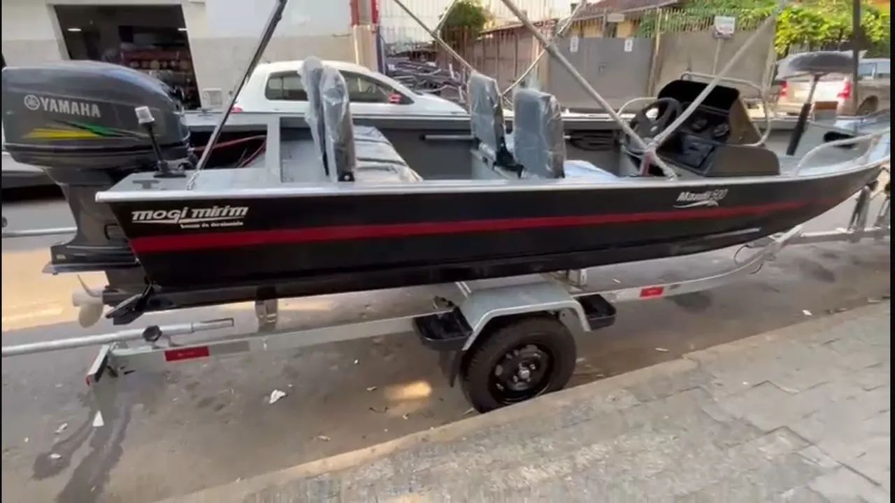 BARCO DE 5 METROS NOVO , MODELO MANDI CLX (TIPO LANCHA } ESPECIAL - Foto 2