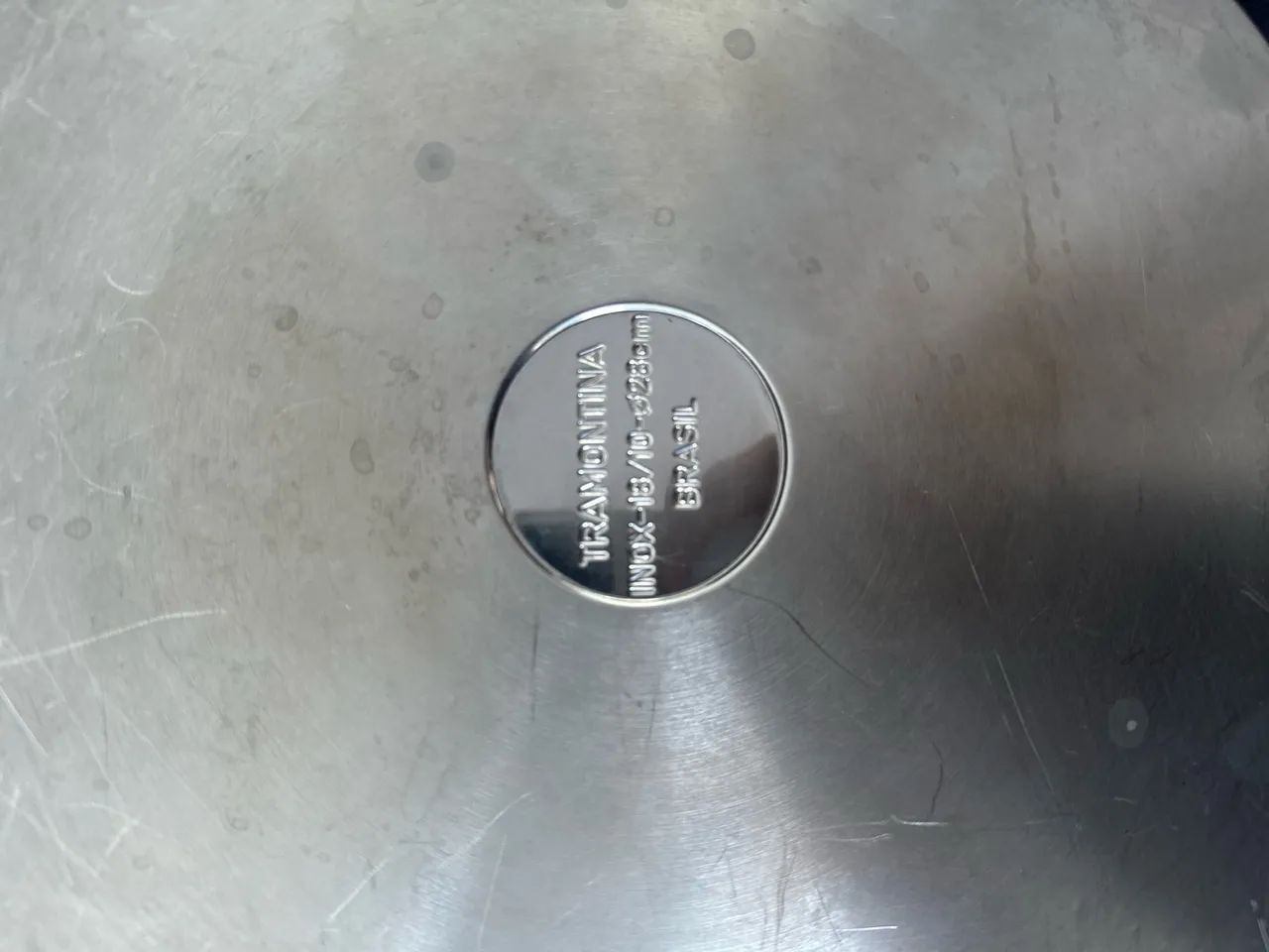 Panela de aço Inox Tramontina - Foto 4