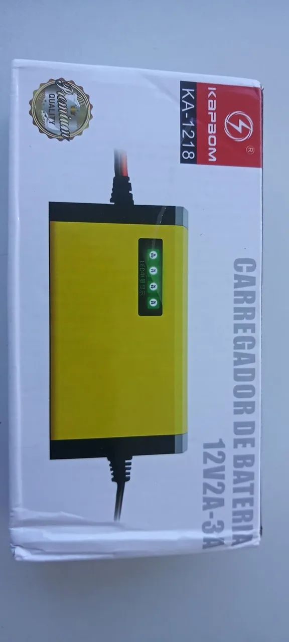 Carregador de baterias 12V 2A a 3A - Foto 3