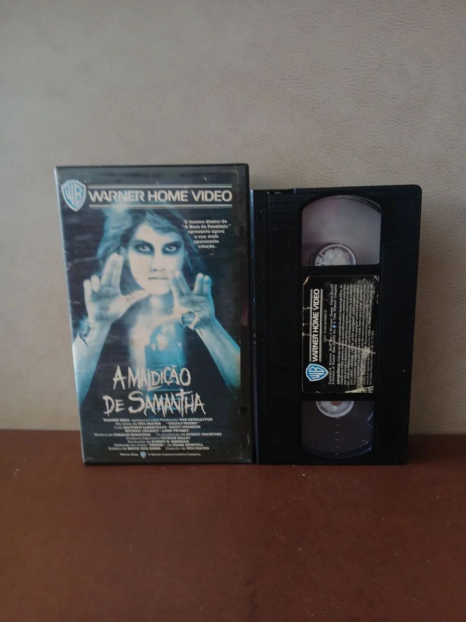 Fita VHS A Maldição de Samantha - Raridade 
