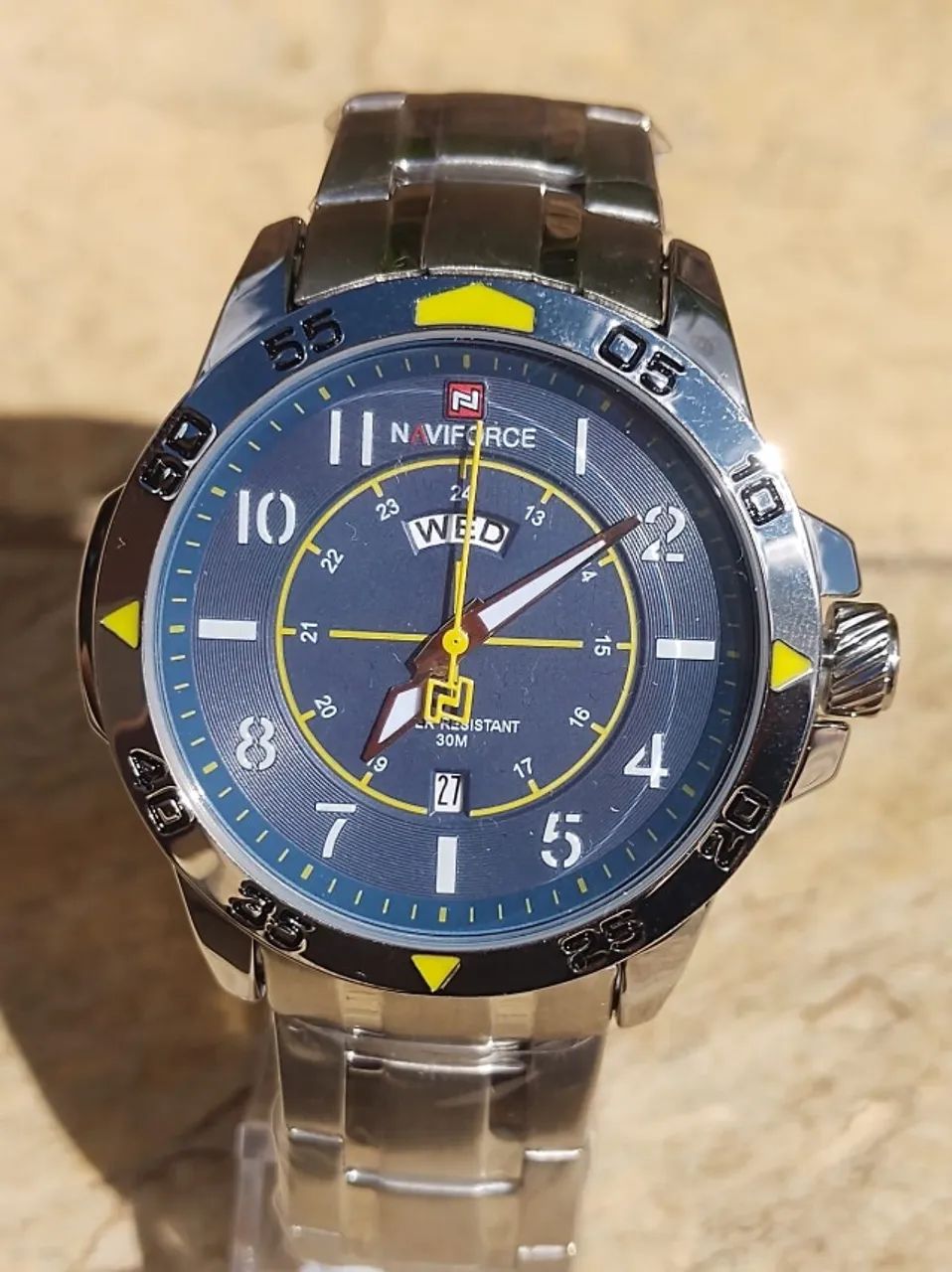 Relógio Masculino Naviforce Platinum Original - Foto 5