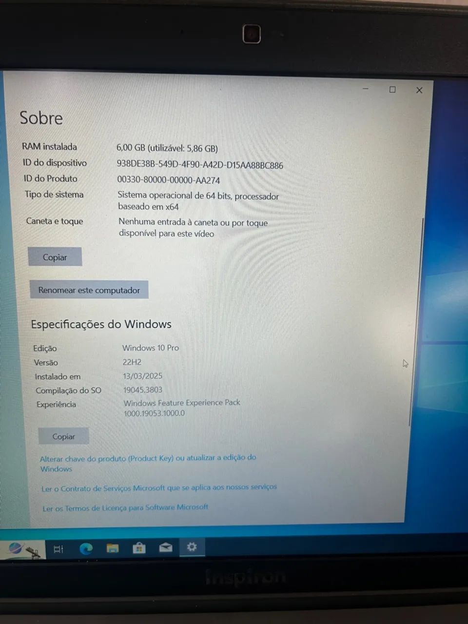 Notebook Dell Inspiron Core i5 aceito troca em vídeo game  - Foto 4