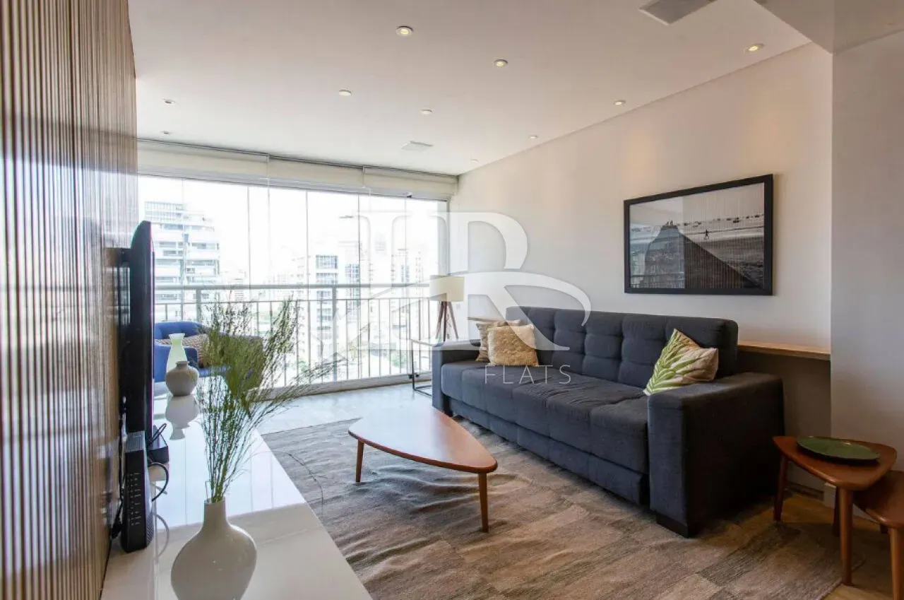 LR Flats - Flat 1 dormitório mobiliado para locação no Itaim Bibi
