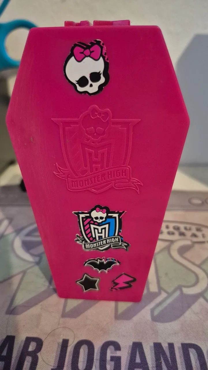 Monster high armário, quadro ovinho e base chuveiro lagoona - Foto 2