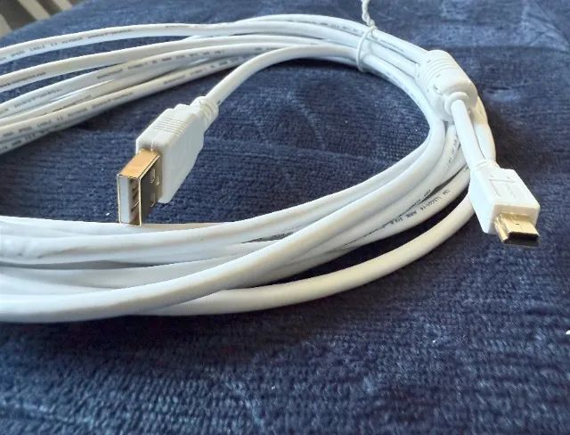 Cabo USB TIPO A para Mini USB 4 METROS - Foto 2