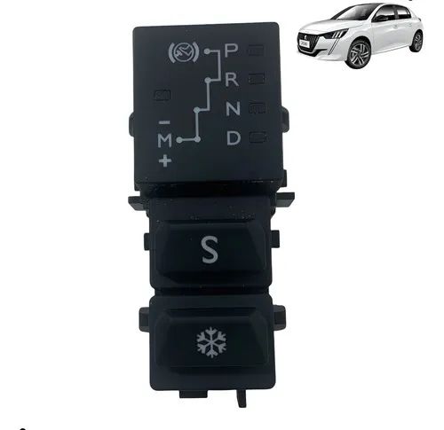 Display Alavanca Cambio Peugeot 208 2021 A 2023 (usado) - Foto 5