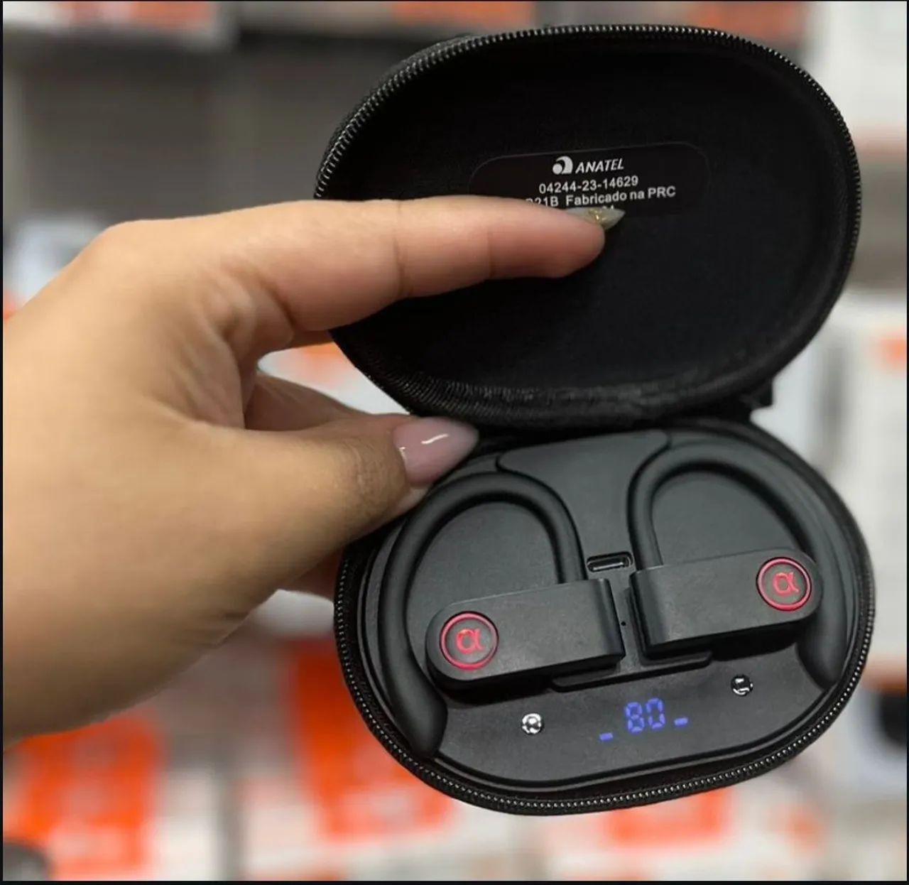 Fone de Ouvido Bluetooth Sem Fio