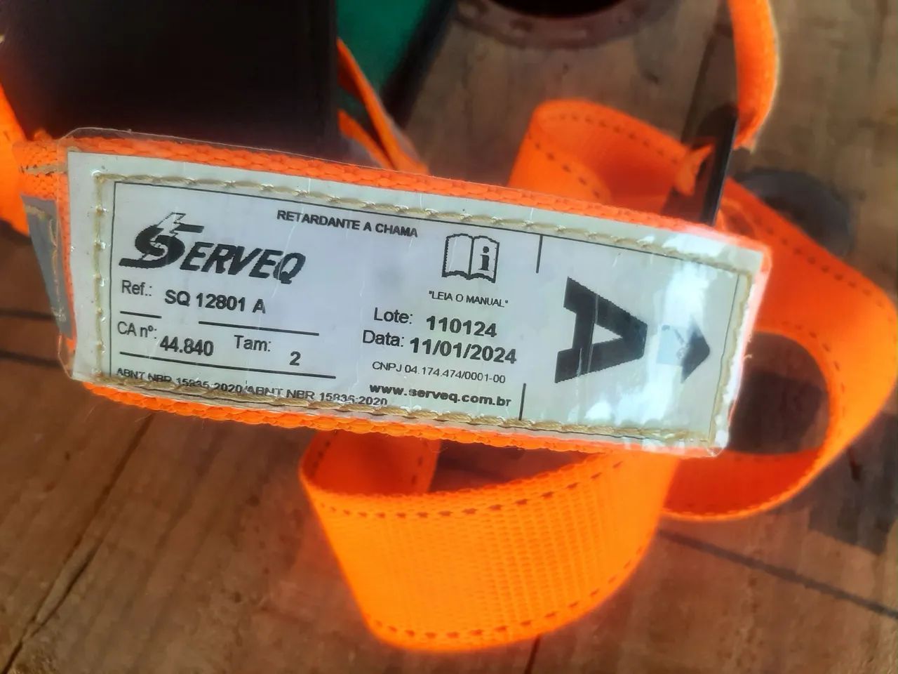 Cinto de segurança tipo paraquedista - Foto 5