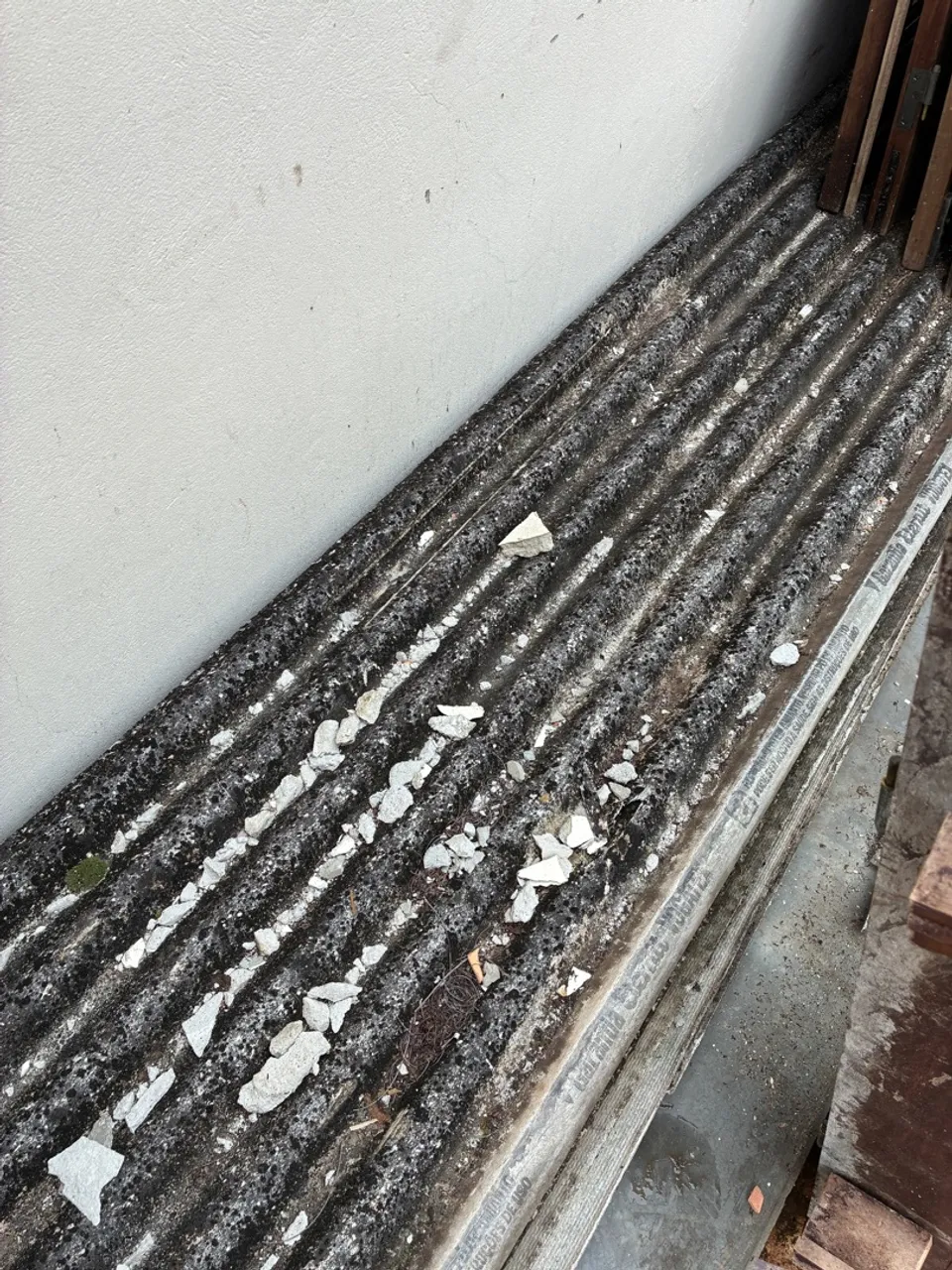 20 telhas 4 mm usadas excelente preço retirar bairro portão