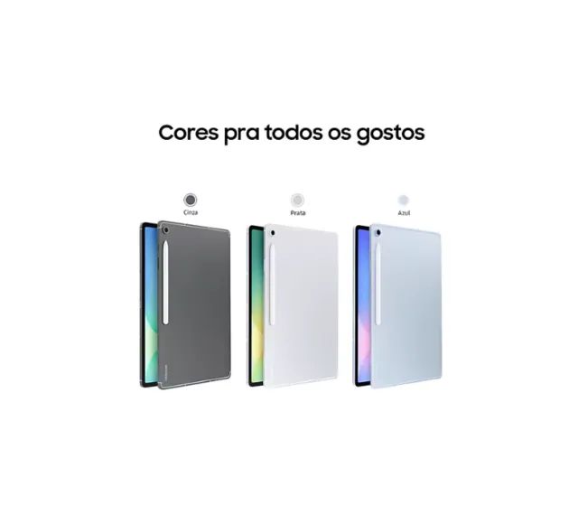 Tablet Samsung S10 FE+ PLUS, Novos Lacrados, Loja Física, Garantia 1 ano, Parcelamos