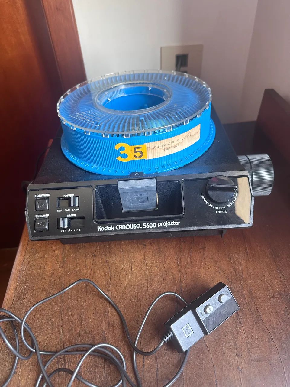 Projetor Kodak Caroussel 5600