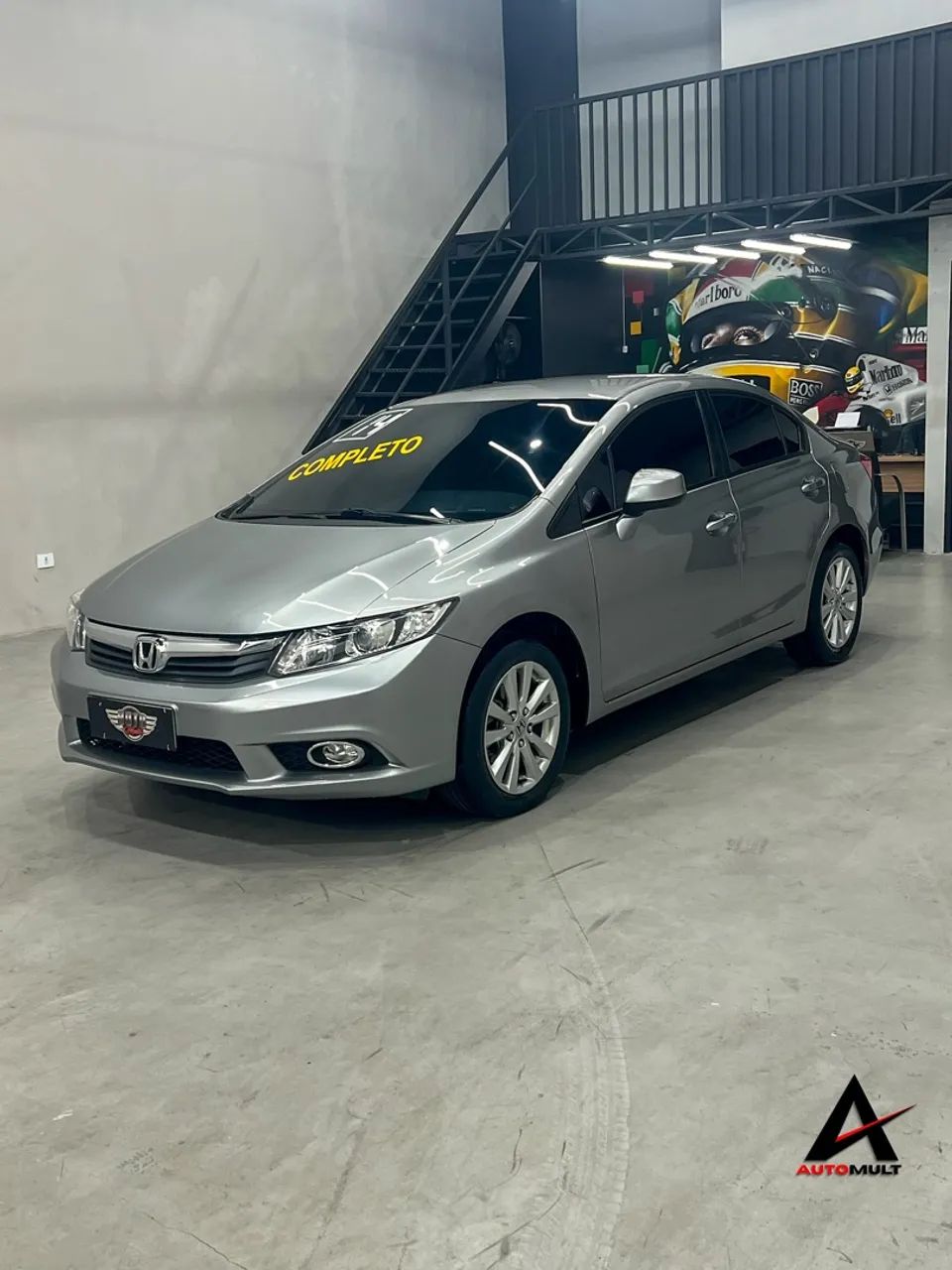 HONDA CIVIC LXS AUTOMÁTICO COMPLETO