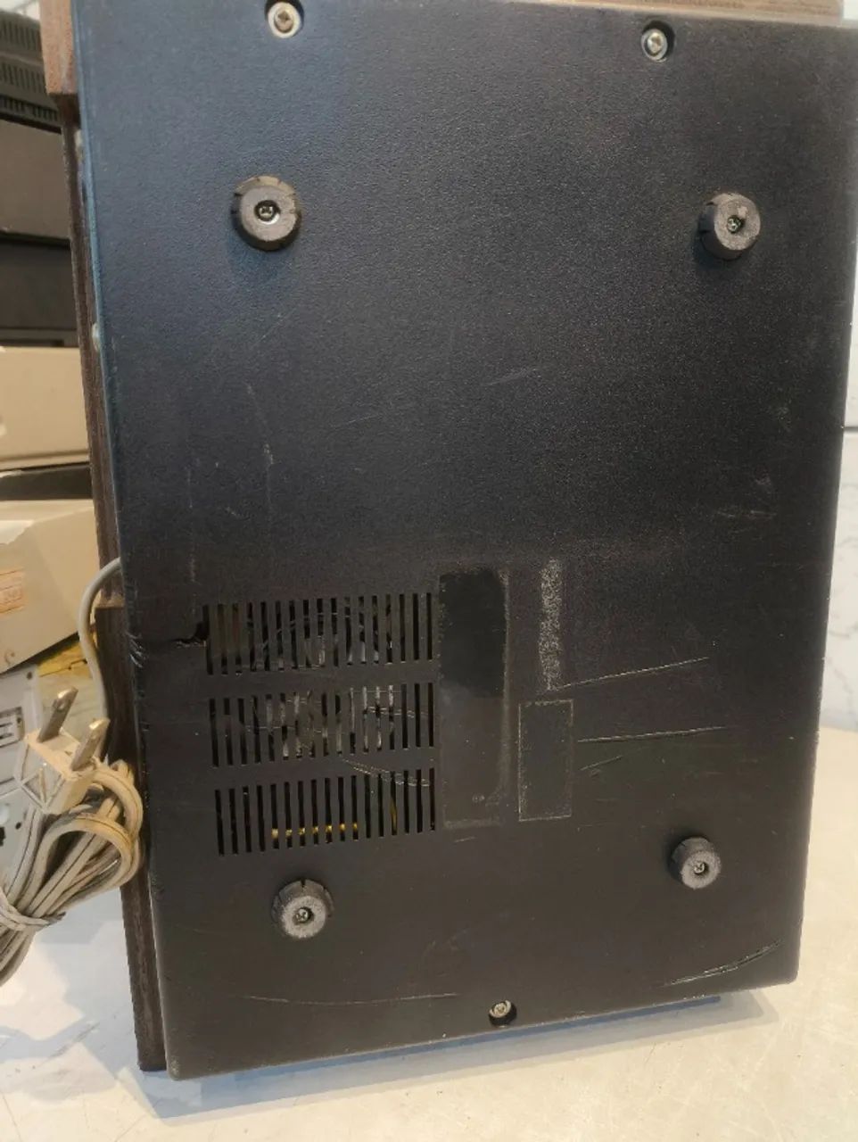 TAPE DECK DE MESA EVADIN PARA PEÇAS OU POSSÍVEL RESTAURO  - Foto 3