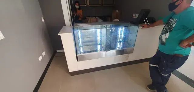 Vitrine Refrigerada Sobrepor- VALOR DO  METRO