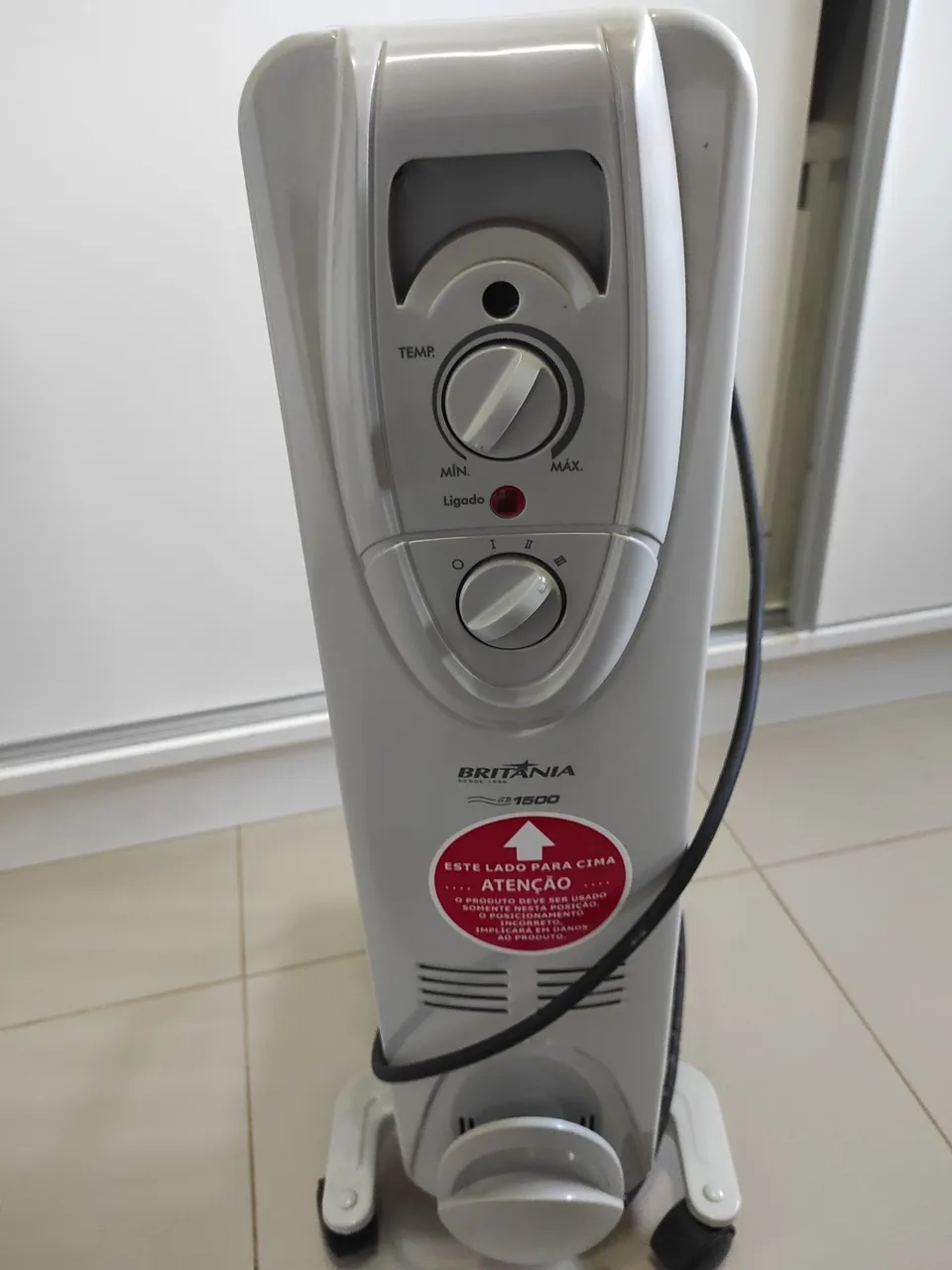 Aquecedor Elétrico Britânia 1500W