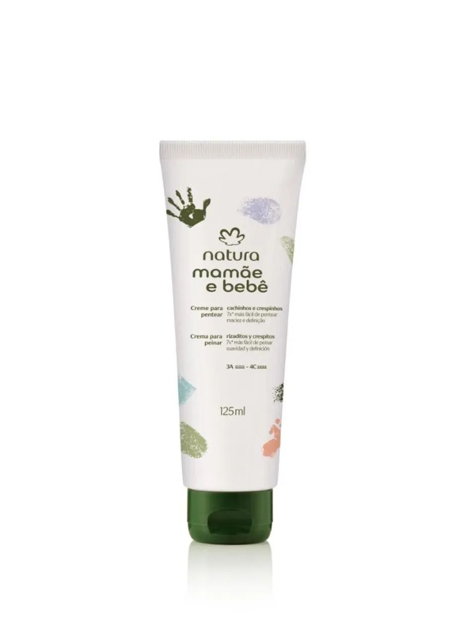 Creme para pentear Natura Mamãe e Bebê Cachinhos e Crespinhos  - Foto 2