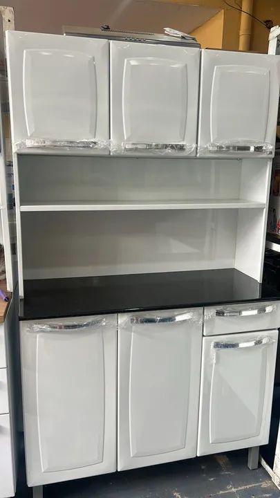 Armário de cozinha Itatiaia 1,05mt Kit rose  - Foto 2