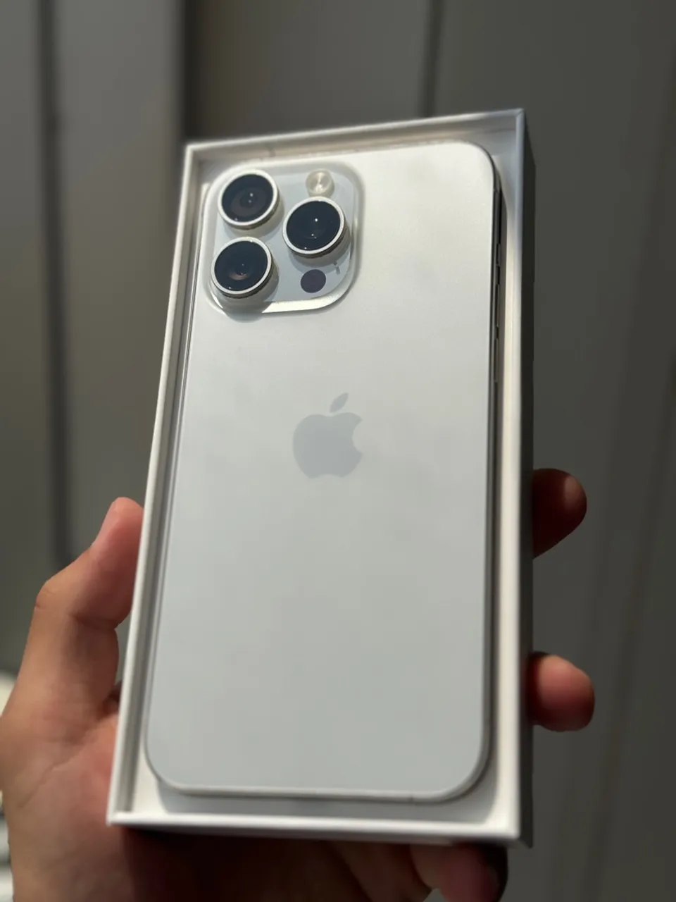 iPhone 15 pro 128GB - com garantia Apple! Novíssimo ?