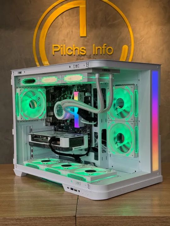 PC Gamer Ryzen 5 9600x + RTX 4060 TI 8GB - Loja Física - Garantia - Até 18x - Foto 2