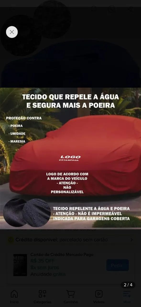Capa Tecido Golf - Foto 2