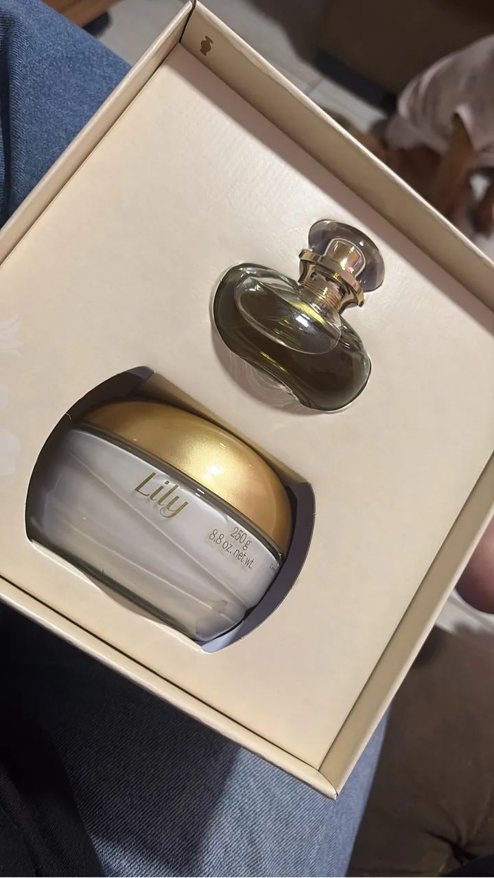 oBoticário Kit Lily Colônia 30 ml e Creme Corporal 250g  - Foto 3