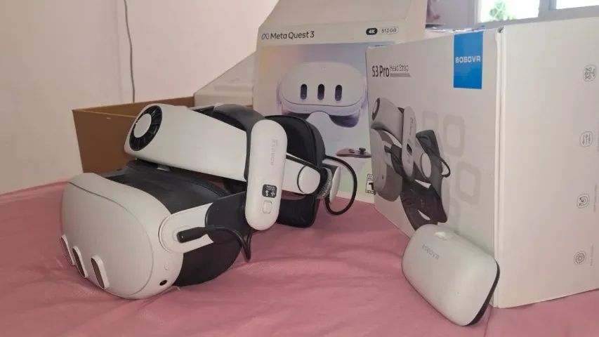 その他 K719  Quest 3 512GB VR BOBOVR S3PRO BoboVR S3 Pro Super Strap / Quest 3: Conforto e Tecnologia