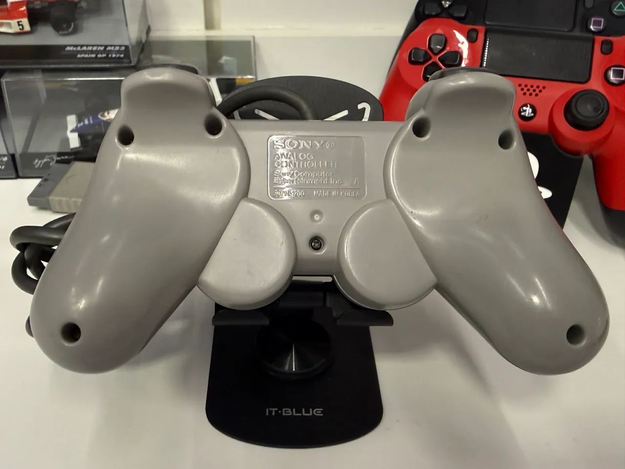 Controle DualShock Playstation 1 Serie A - Korea - Foto 6