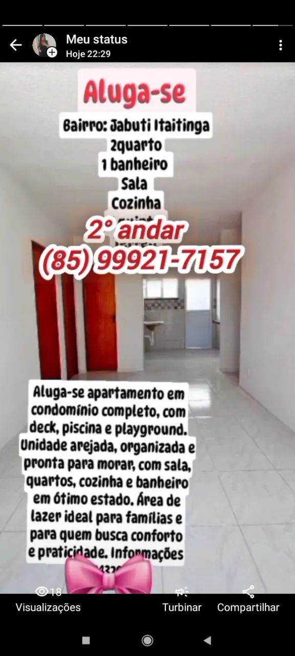 Alugo apto  - Foto 2