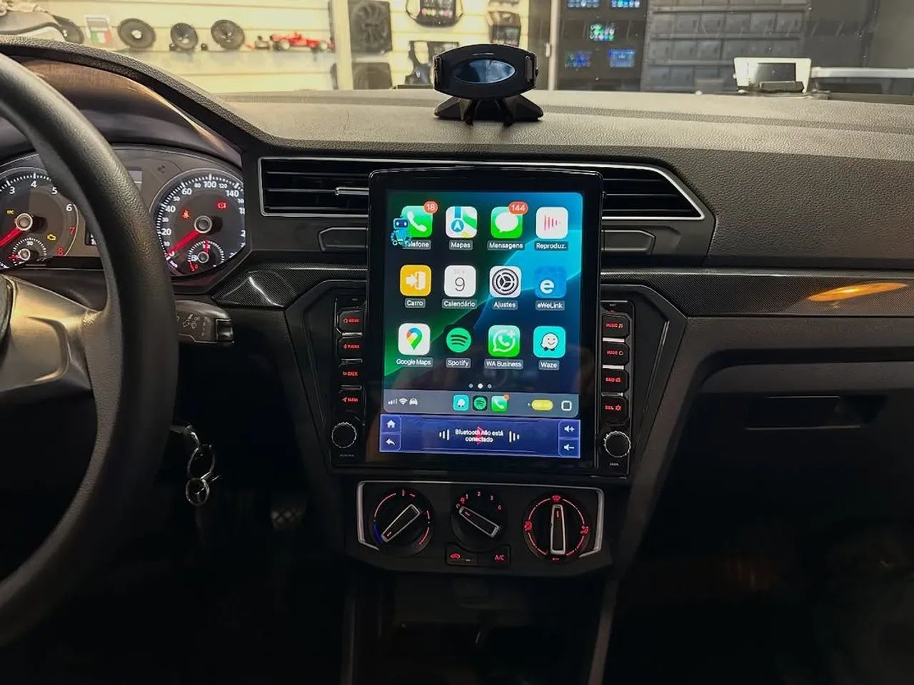 Multimídia Android tesla Gol G7 e G8 - Foto 2