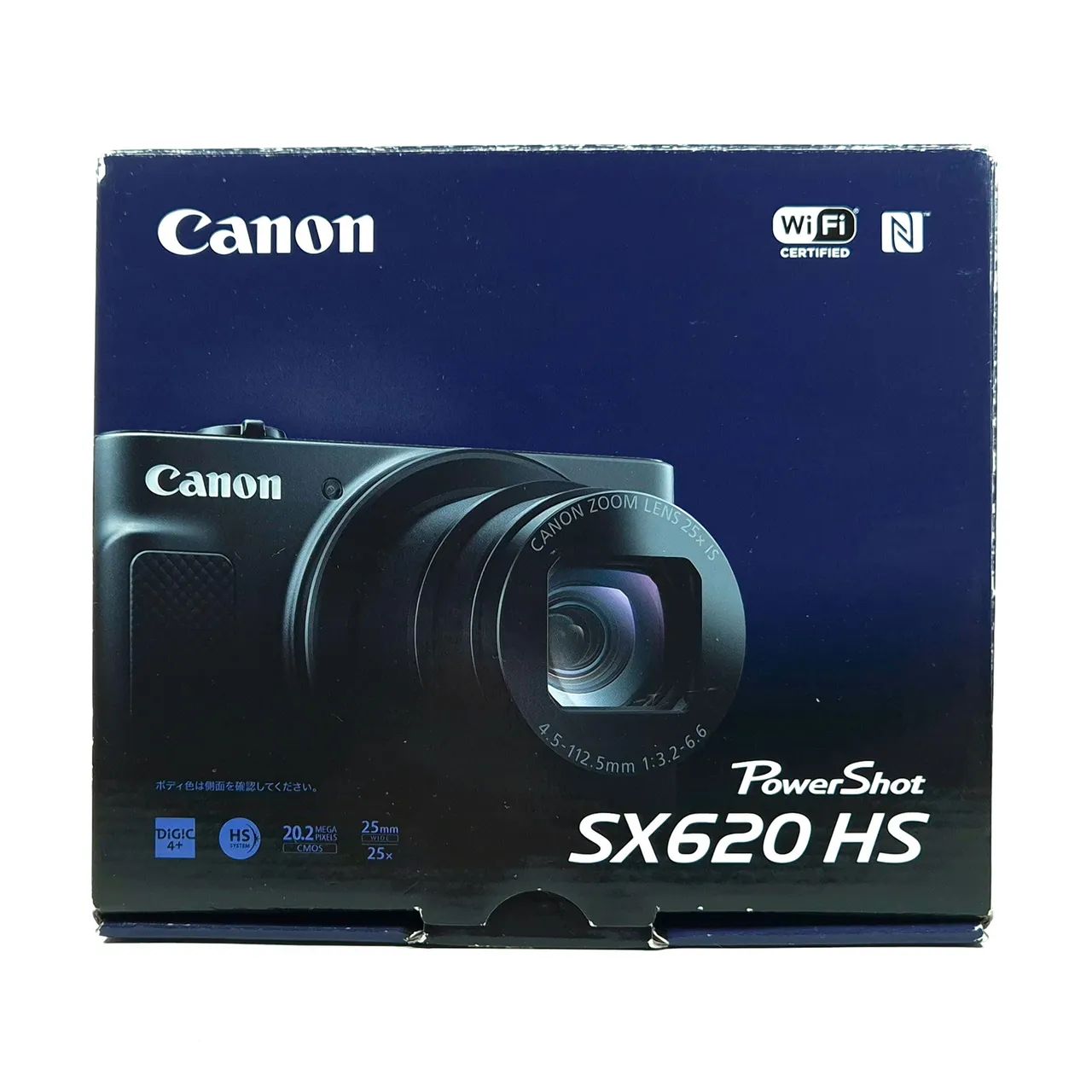 Câmera Digital Compacta Canon Powershot SX620 HS Prata - Completa
