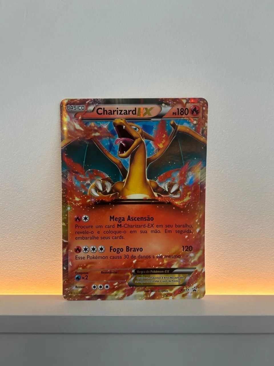 Carta Pokémon - (Charizard EX)