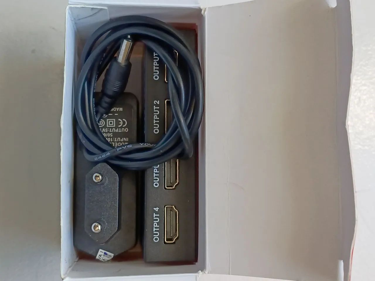 Switch HDMI 1x4 tomate - Foto 3