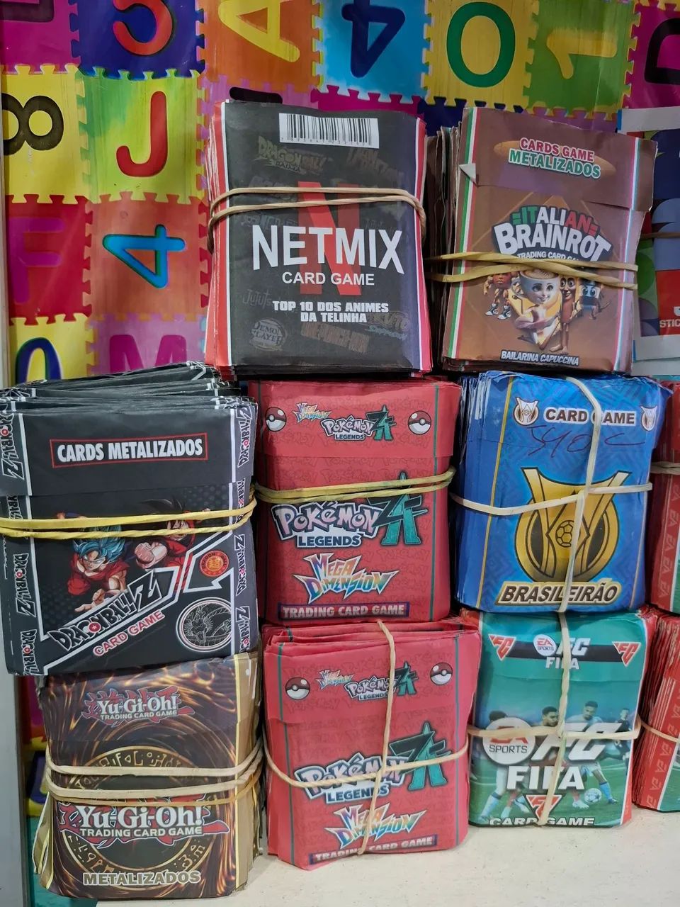 Card game colecionáveis envelope com 4 cards R$0,99 - Foto 3