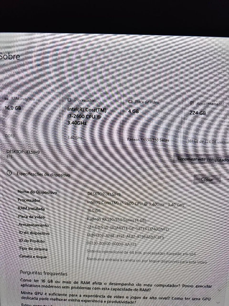 Pc gamer custo benefício