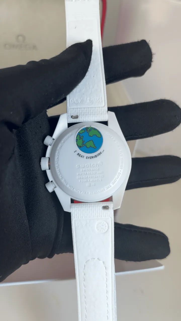 Relógio Omega MonnSwatch 42mm - Foto 2