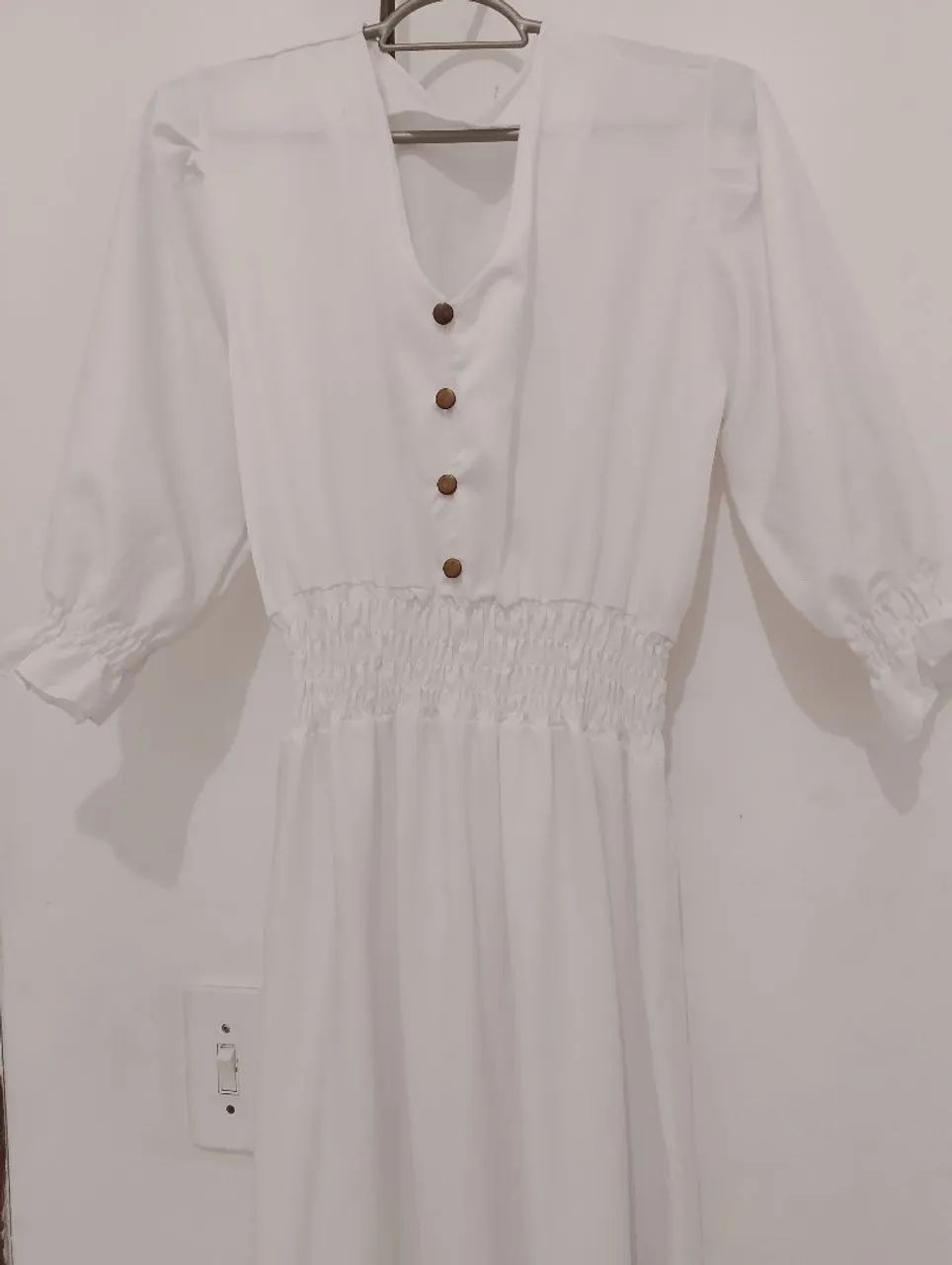 Vestido branco longo  - Foto 2