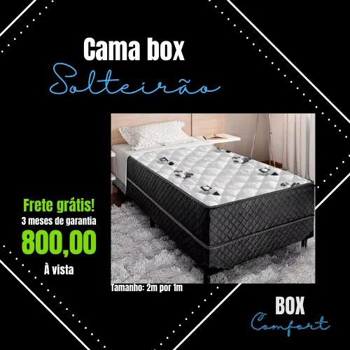 Cama box SOLTEIRÃO