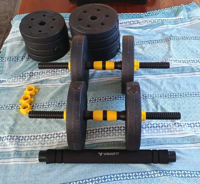 Kit Musculação 25kg.
