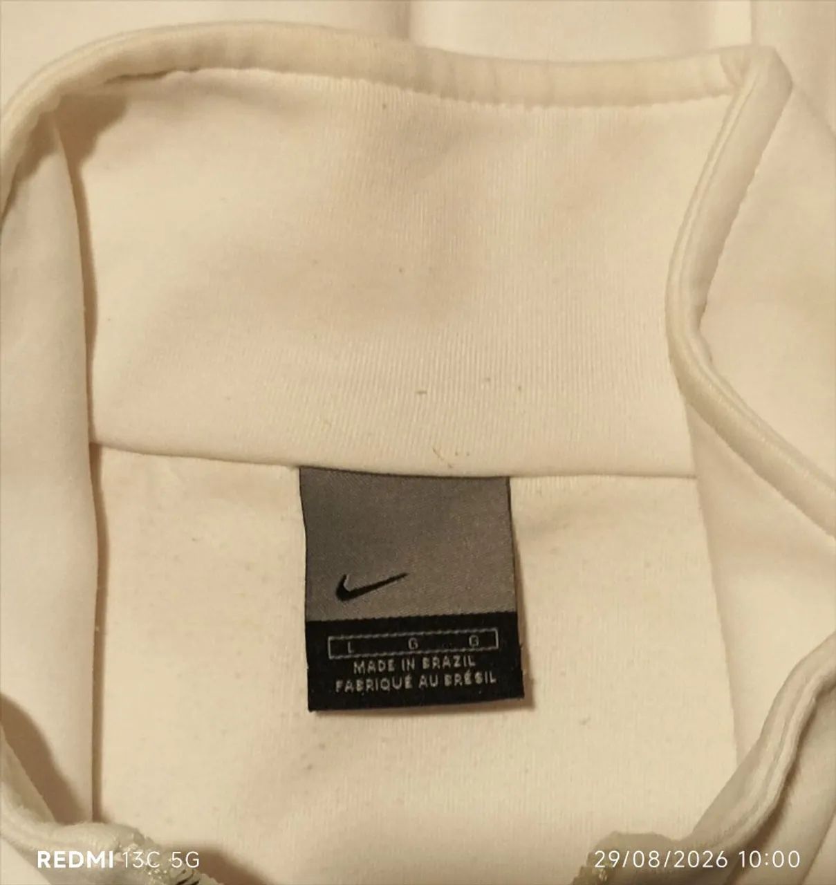 Jaqueta Nike masculina branca  - Foto 3