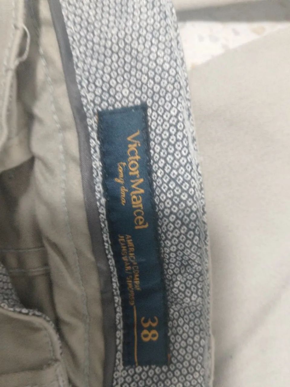 Calça de sarja Victor Marcel, nova. - Foto 4