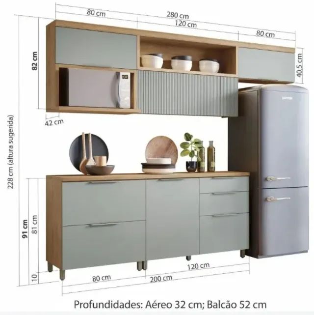 Armário de cozinha 