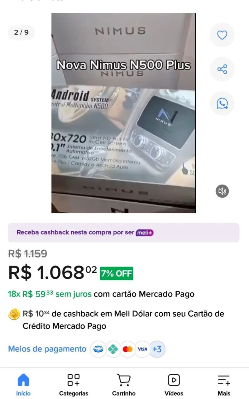 Multimidia nimus N500 plus - Foto 3