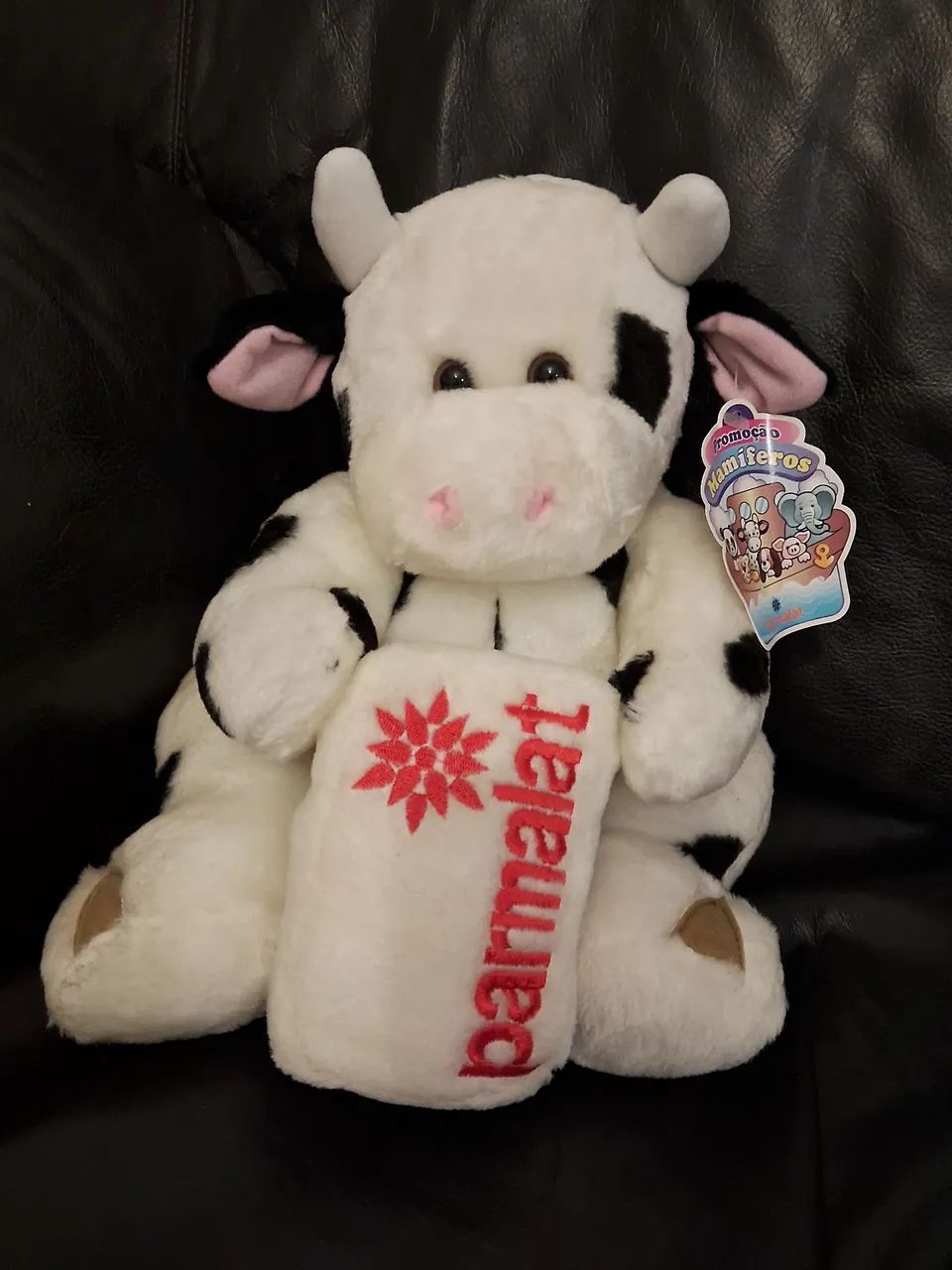 Coleção Pelúcia Parmalat  Vaca - Foto 4
